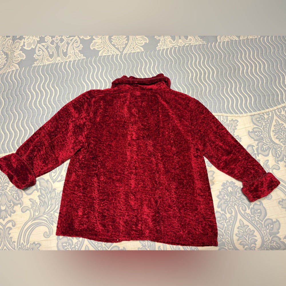Vintage Adonna Vibrant Red Women's jacket - Picture 2 of 3